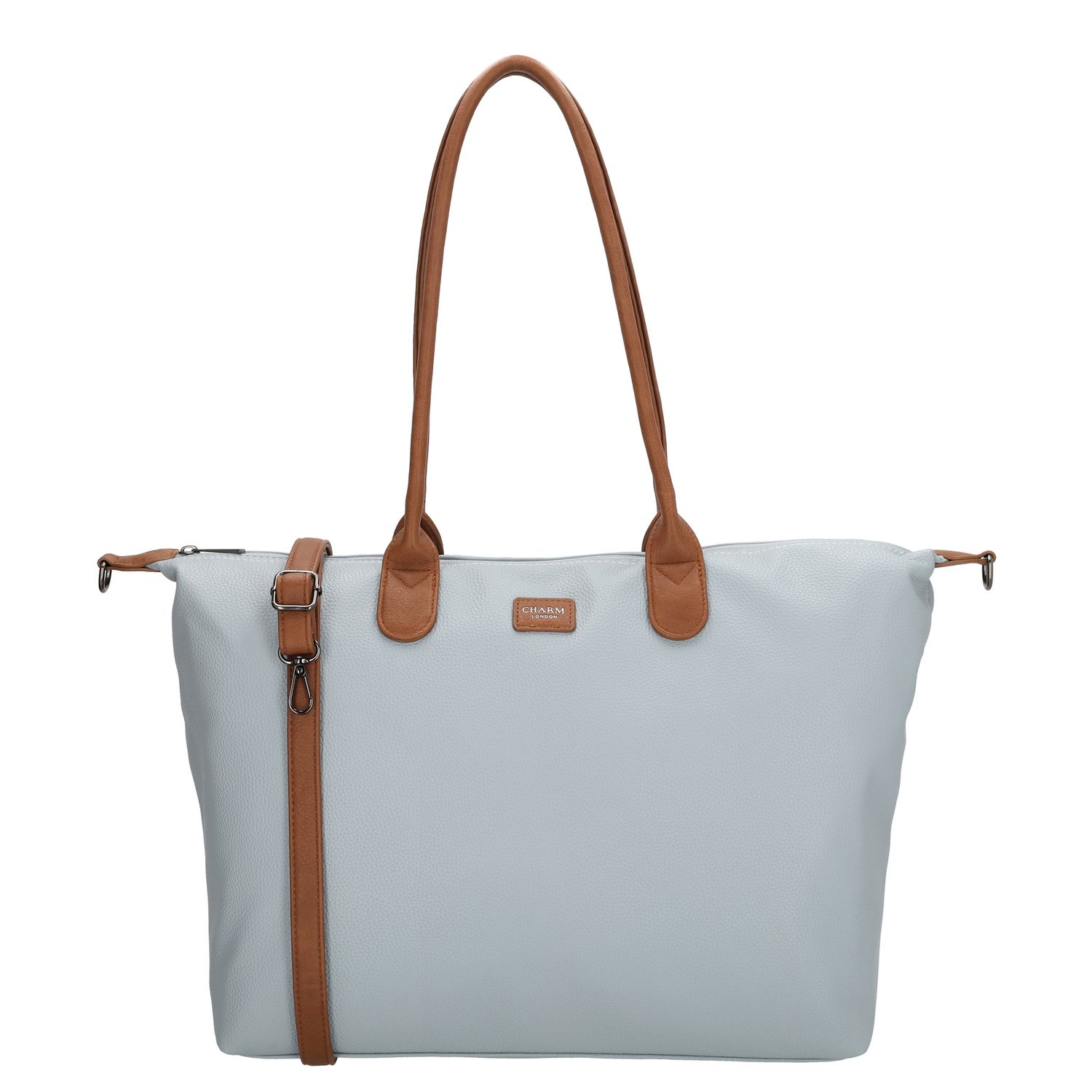 Charm London laptoptas blauw