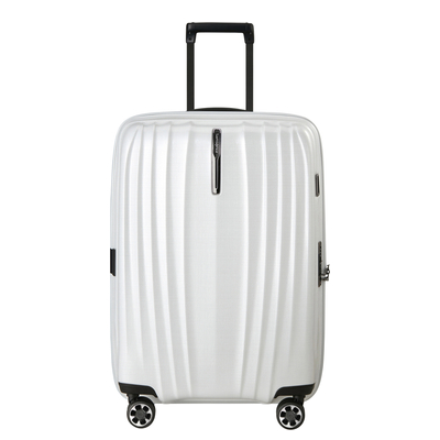 Samsonite Nexis Spinner 70 cm - Uitbreidbaar 82/91 liter - 70x48x27/30 cm - cotton white