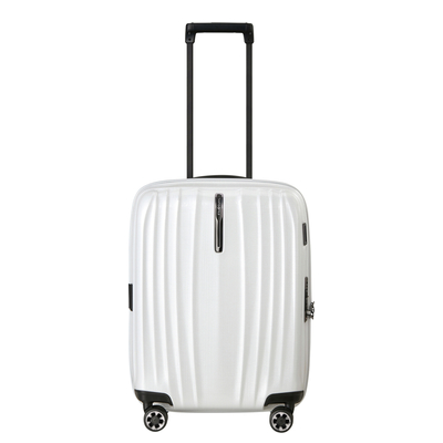 Samsonite Nexis Handgepäck Spinner 55 cm - Erweiterbar 40/47 Liter - 55x40x20/23 cm - cotton white