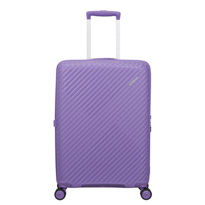 American Tourister Diablast Spinner 68 cm - Erweiterbar 81/91 Liter - 68x47x31/34 cm - purple pulse
