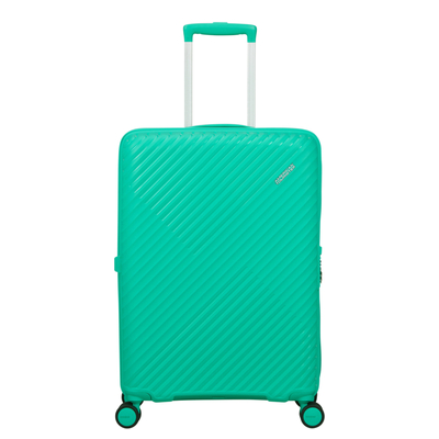 American Tourister Diablast Spinner 68 cm - Erweiterbar 81/91 Liter - 68x47x31/34 cm - cyber aqua