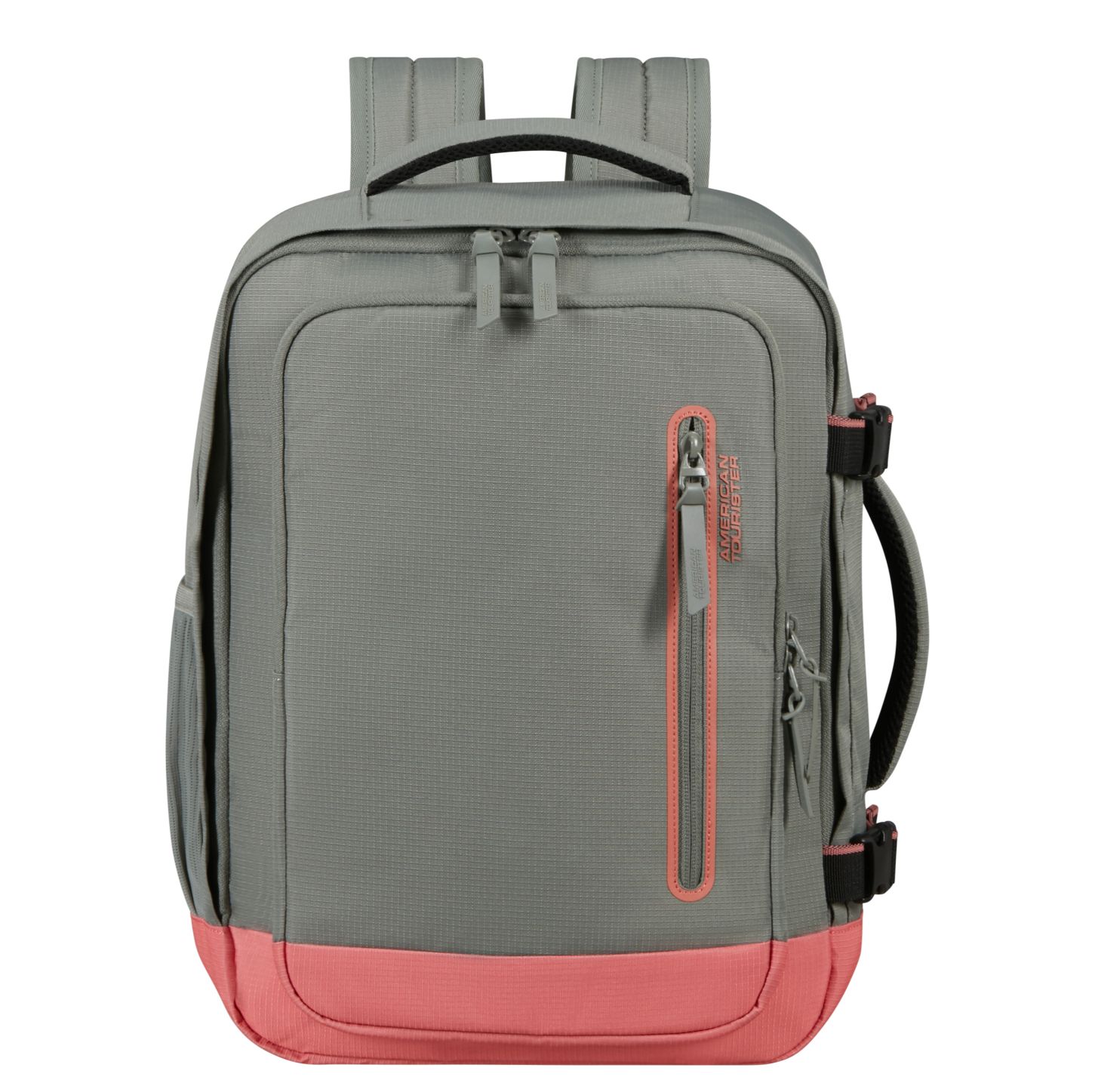 American Tourister Take2Cabin weekendtas roze en groen