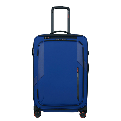 Samsonite Glazed Spinner 67 cm - Erweiterbar 83/94 Liter - 67x44x30/33 cm - electric blue