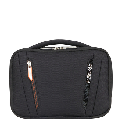 American Tourister Wanderlite Wash Bag - Erweiterbar 5/8 Liter - 20x26x15/18 cm - shadow black