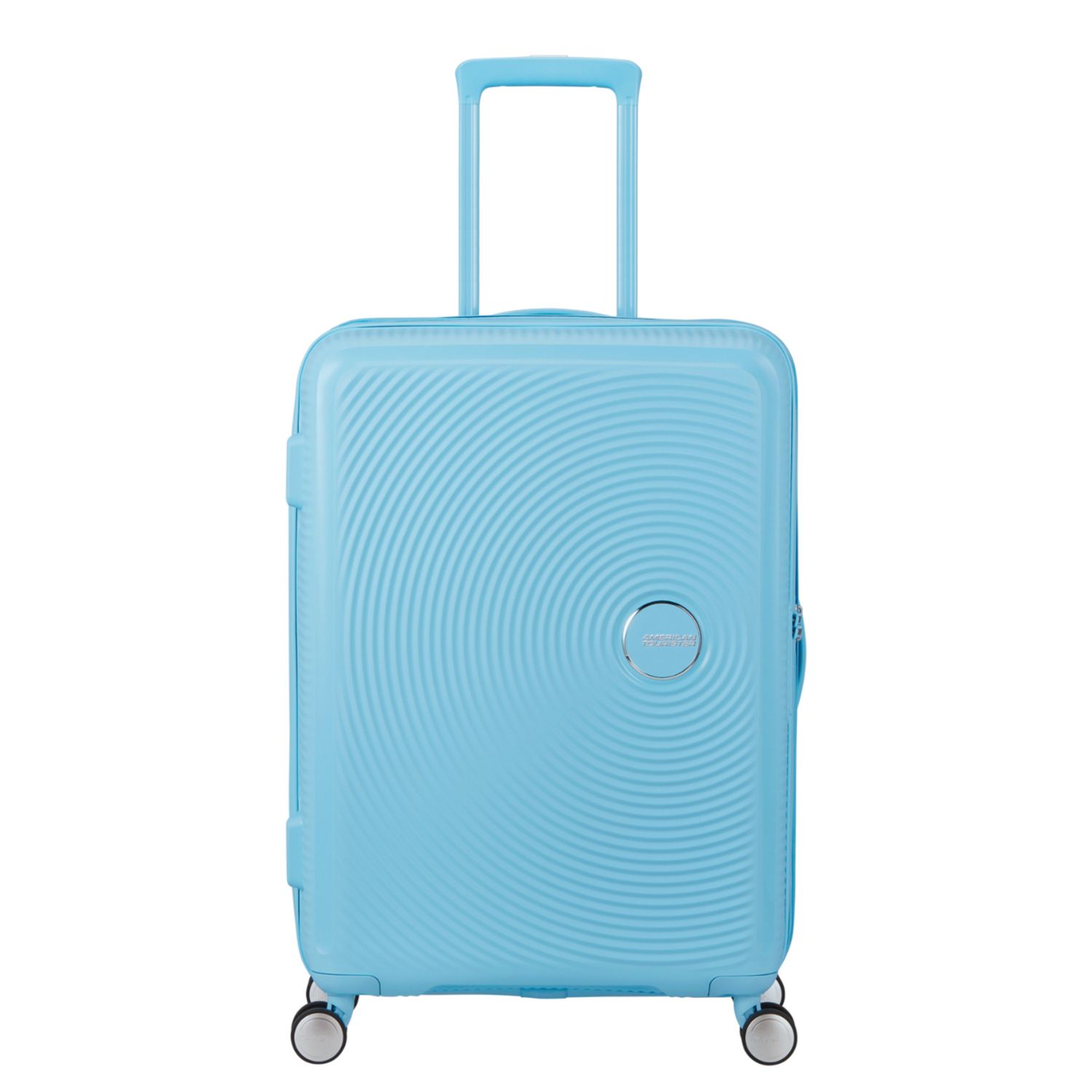 American Tourister Soundbox Spinners blauw