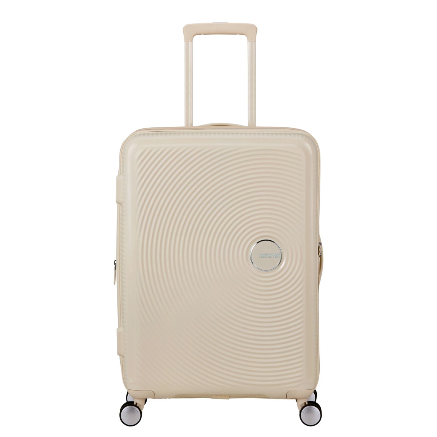 American Tourister Soundbox Spinners beige en bruin