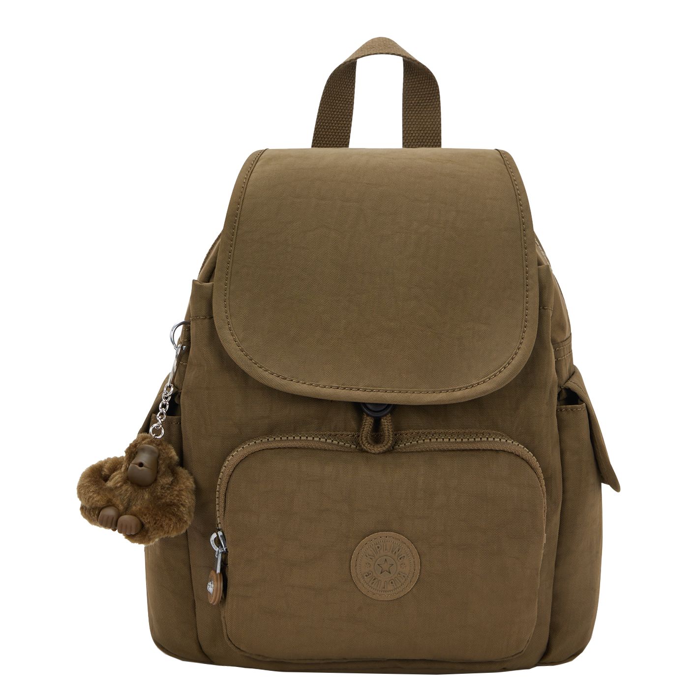 Kipling City Pack Mini rugzak khaki en groen