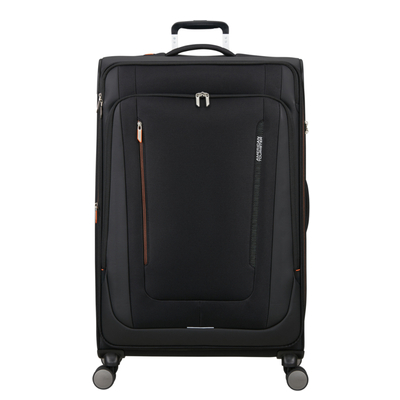 American Tourister Wanderlite Handgepäck Spinner S - 44 Liter - 55x40x20 cm - shadow black