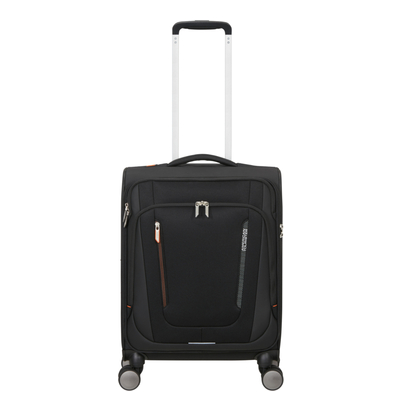 American Tourister Wanderlite Handbagage Spinner S - 44 liter - 55x40x20 cm - shadow black