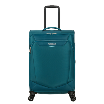 American Tourister Summerride Spinner M Expandable TSA totally teal