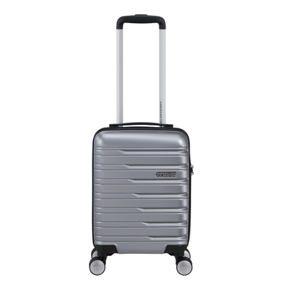 American Tourister Flashline Underseater Spinner 45 cm - Afneembare wielen - 20 liter - 45x30x20 cm - sky silver