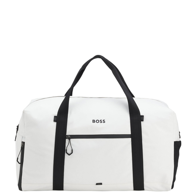 Boss Stenson Large Holdall open white