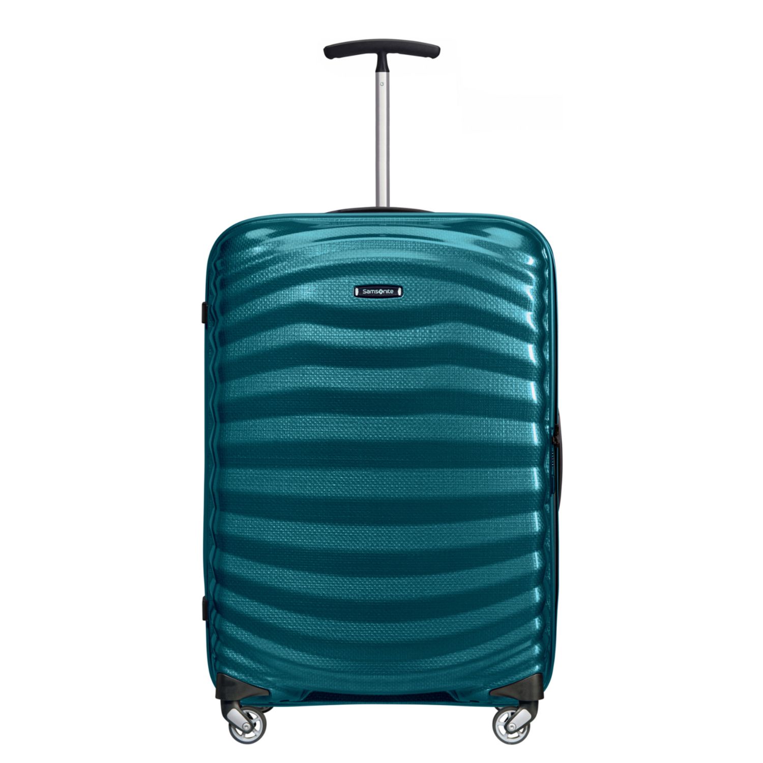 Travelbags Samsonite Lite-Shock Spinner 69 cm - 73 liter - 69x47x29 cm - petrol blue hardcase koffer lichtgewicht koffer aanbieding