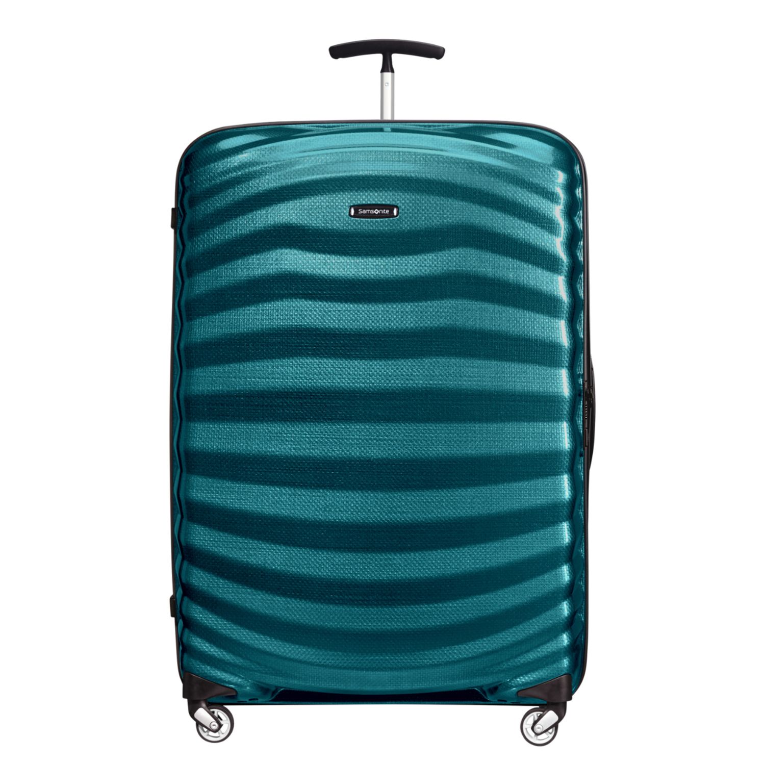 Travelbags Samsonite Lite-Shock Spinner 81 cm - 124 liter - 81x55x33 cm - petrol blue hardcase koffer lichtgewicht koffer aanbieding