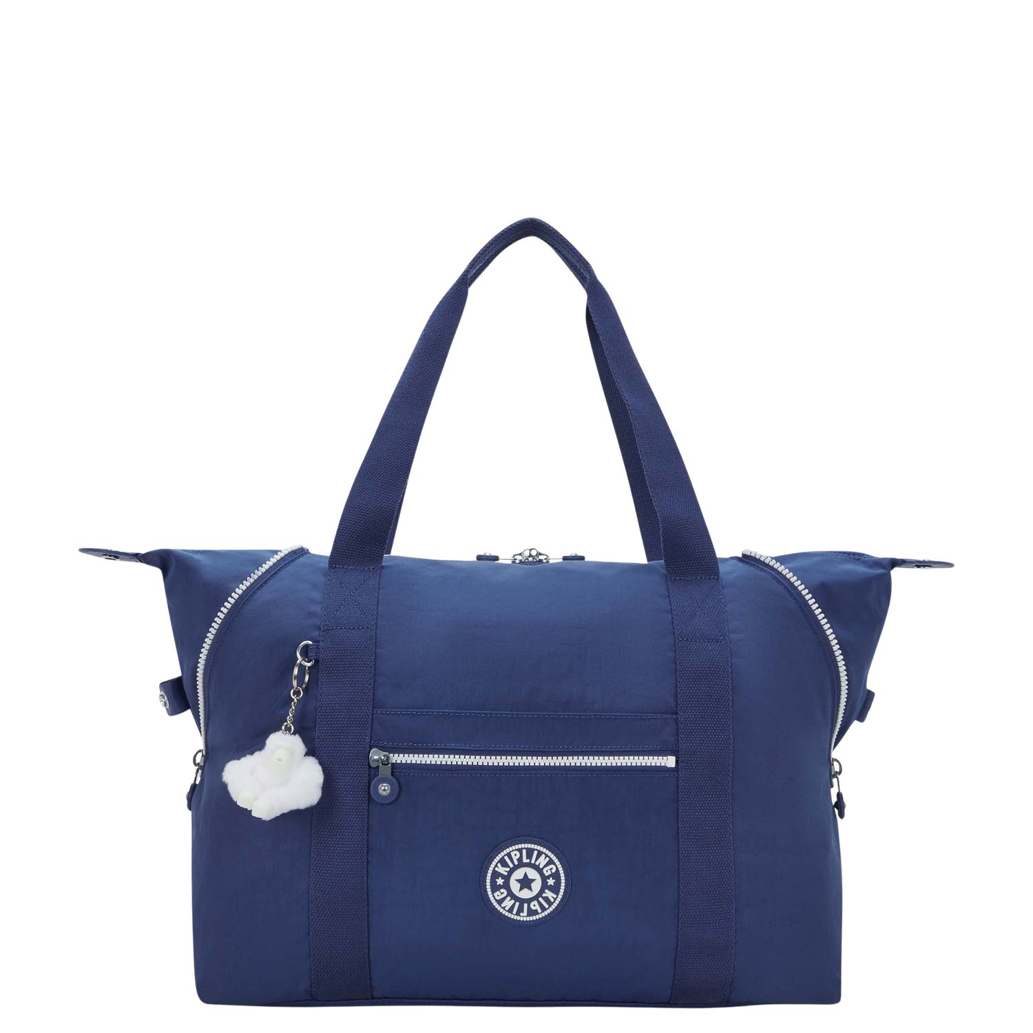 Kipling Art M weekendtas blauw