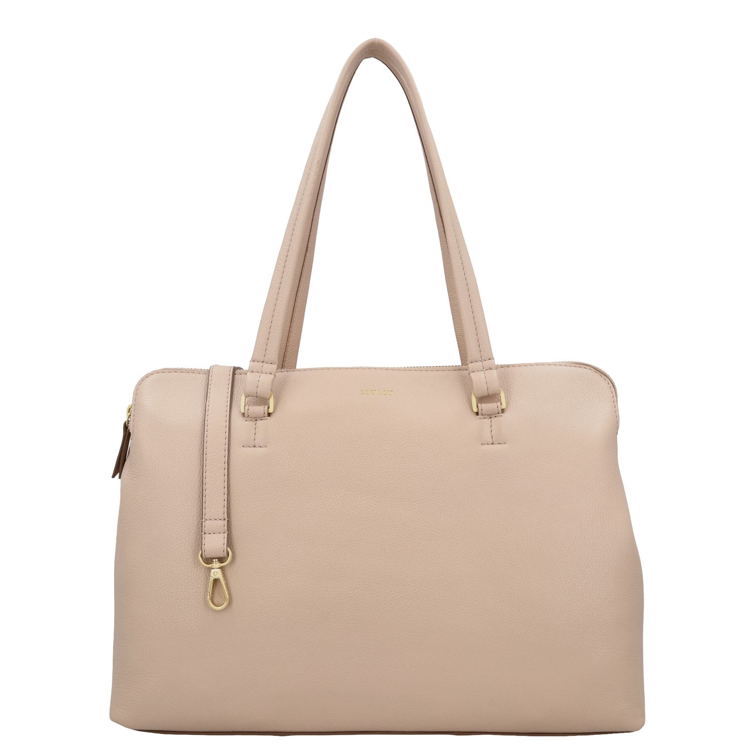 Loulou Essentiels laptoptas beige