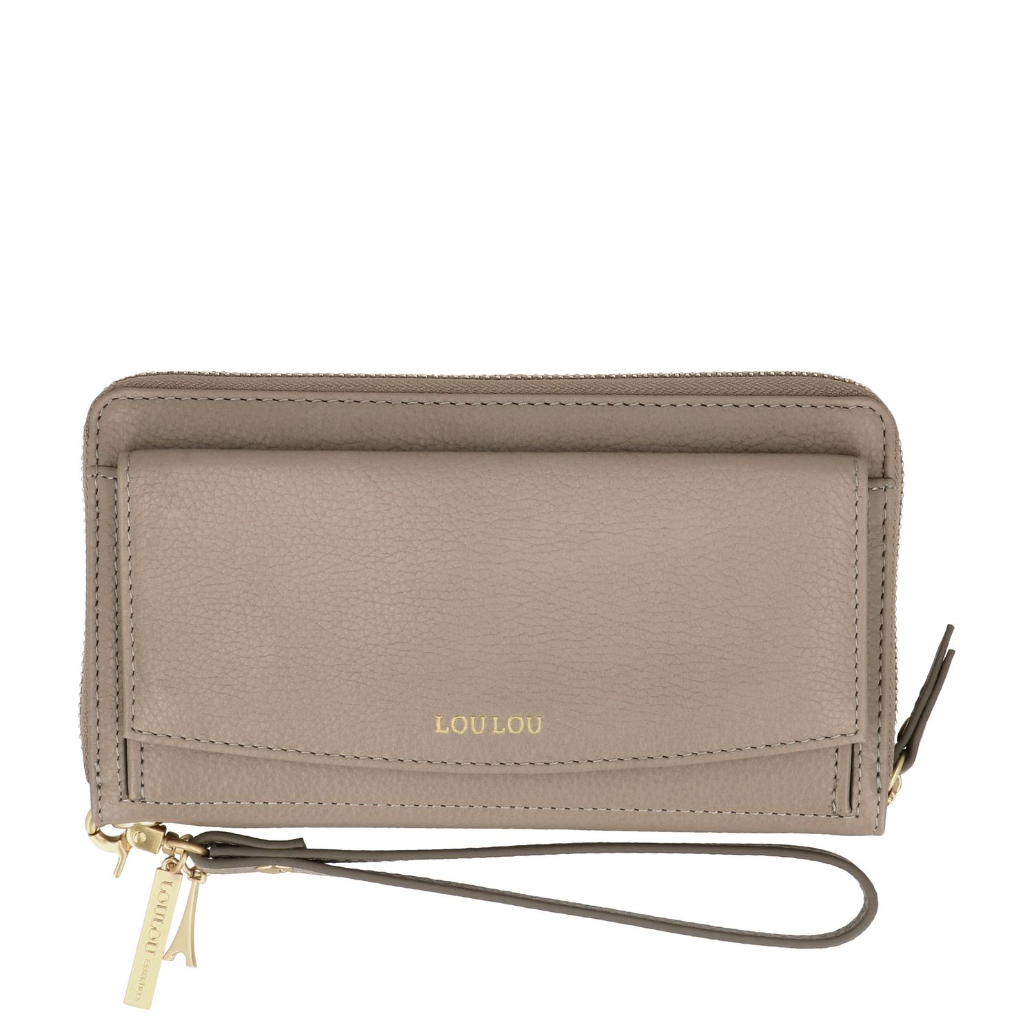 Loulou Essentiels portemonnee bruin
