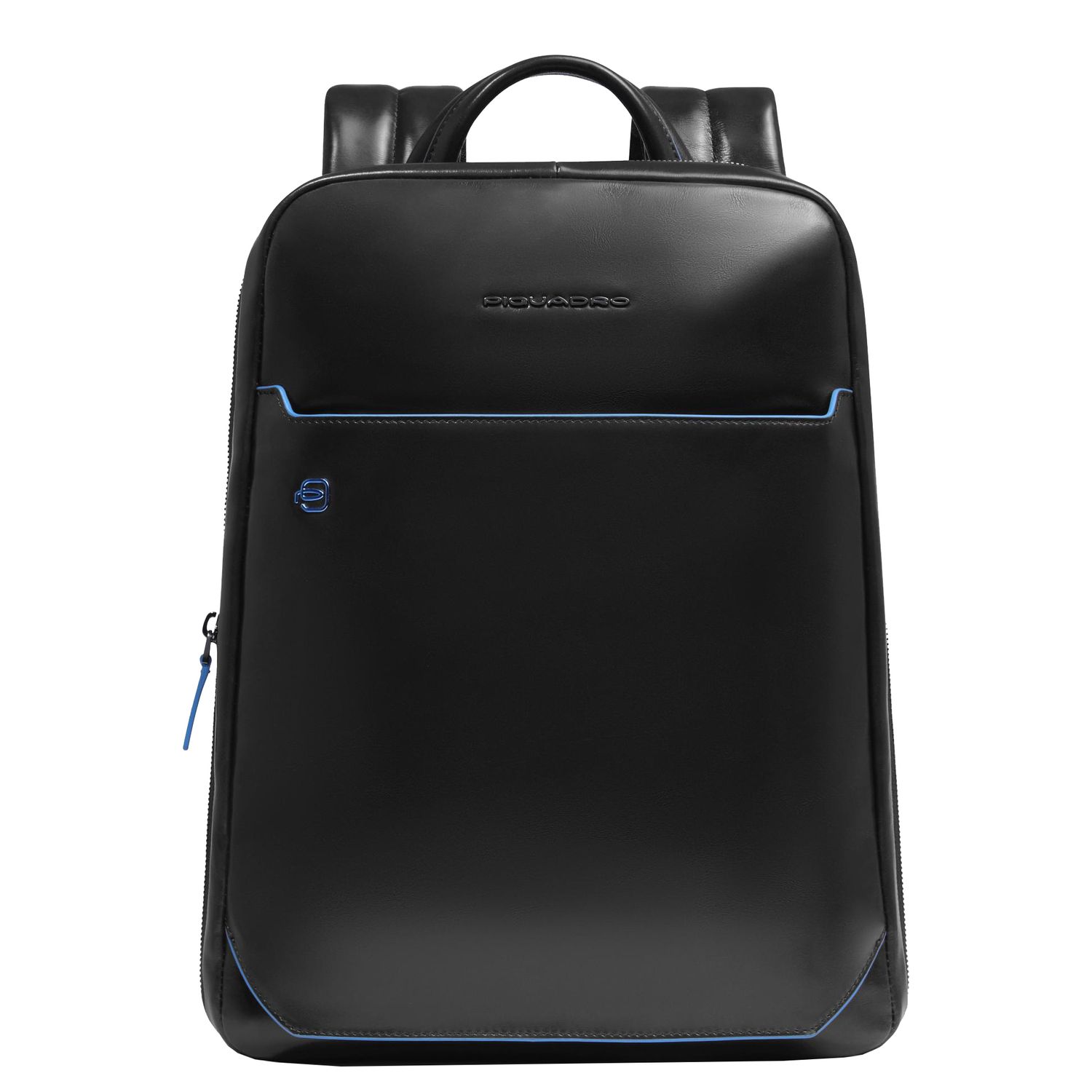 Piquadro Blue Square Laptop Rugzakken zwart en blauw