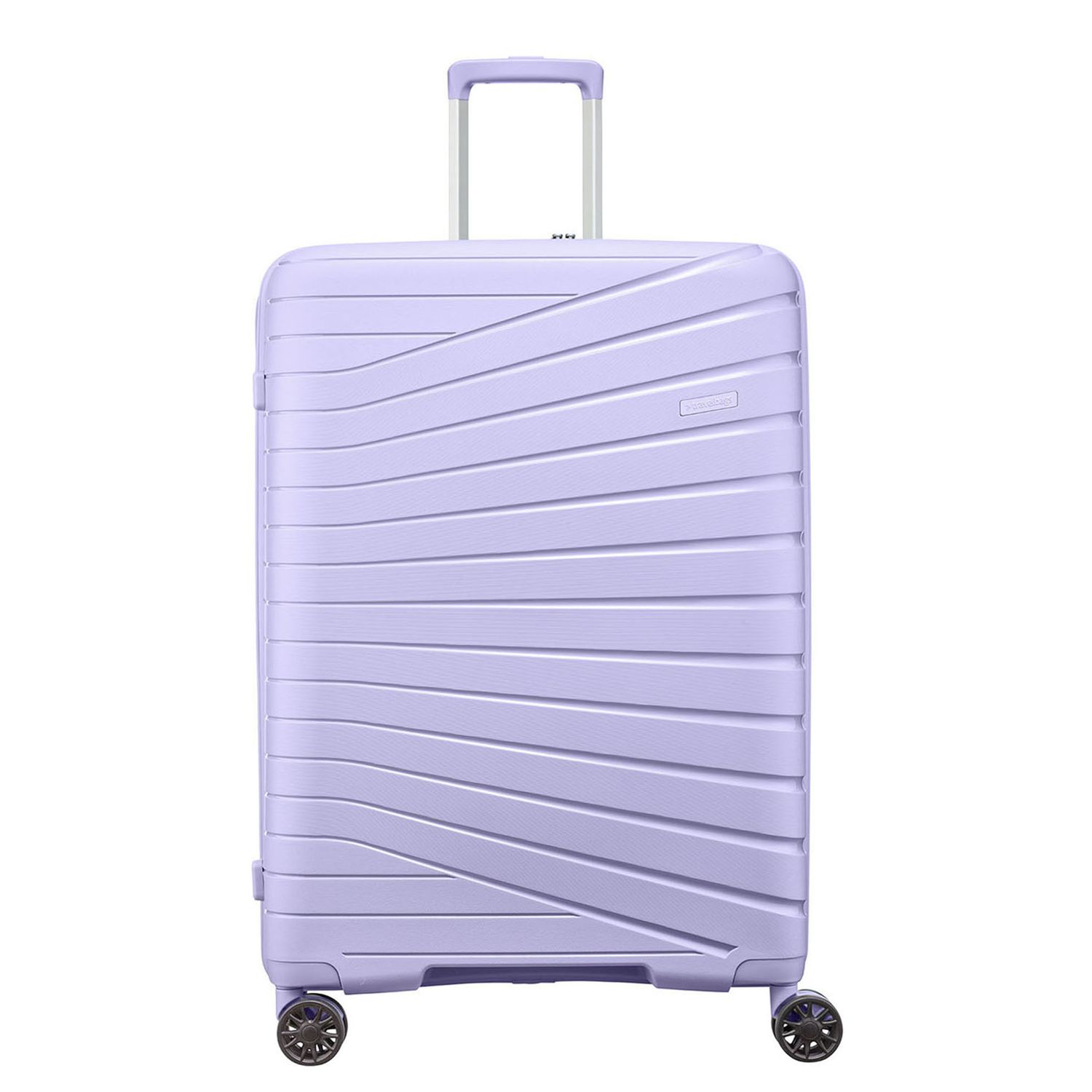 Travelbags The Vibe 4-wiel Trolley 75 cm - Uitbreidbaar 110/125 liter - 75x50x33 cm - lilac hardcase koffer lichtgewicht koffer