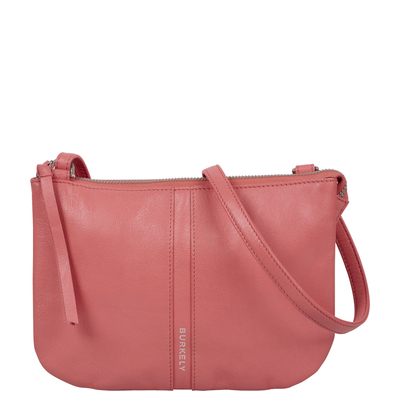 Burkely Nalan Crossbody Umhängetasche korallen