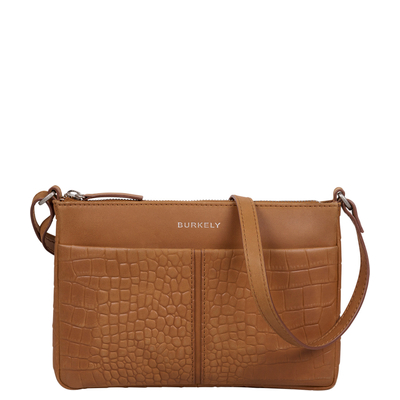 Burkely Cool Colbie Crossbody Schultertasche cognac