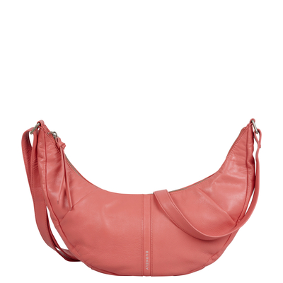 Burkely Nalan Crossbody Schultertasche Runde Koralle