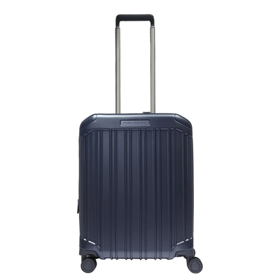 Piquadro PQ-Light Handgepäck Spinner 55 cm - 51 Liter - 55x40x23 cm - matt dunkelblau