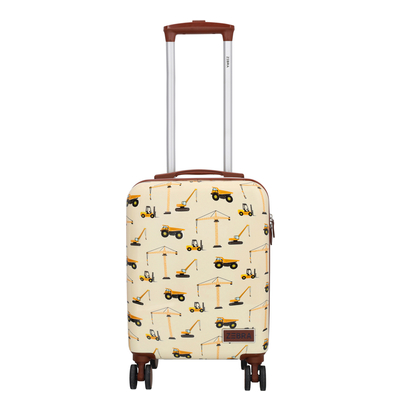 Zebra Trends Travel Kinderkoffer bouwverkeer