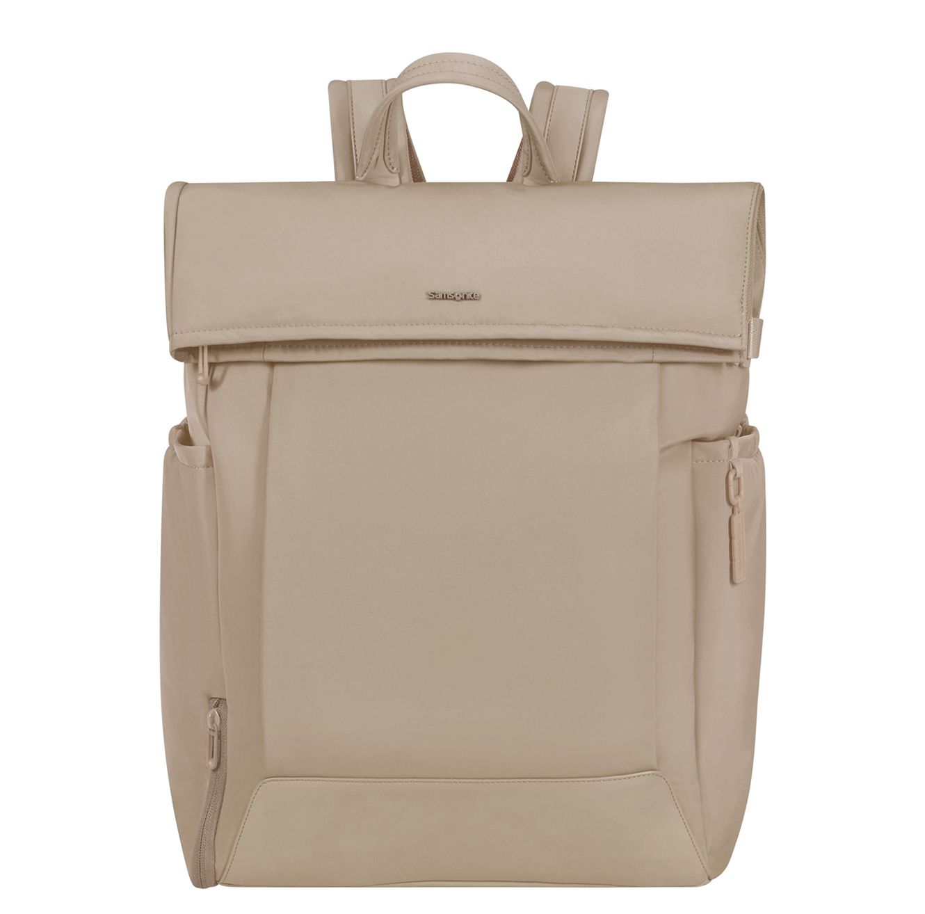 Samsonite rugzak bruin en beige
