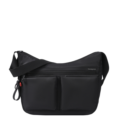 Hedgren Inner City Alex Schoudertas L - met RFID bescherming - zwart