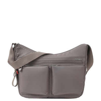 Hedgren Inner City Alex Schoudertas L - met RFID bescherming - sepia