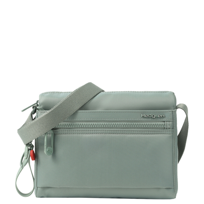 Hedgren Inner City Eye Schoudertas - met RFID bescherming - green milieu