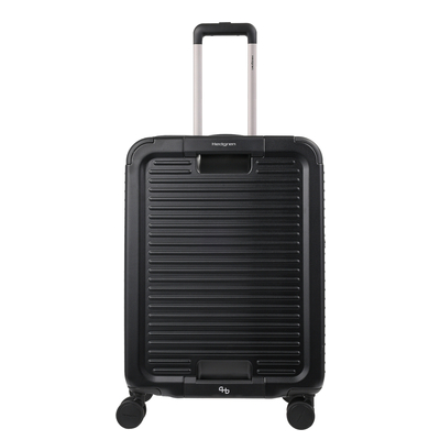 Hedgren Raku Yuno M Spinner 65 cm - Uitbreidbaar 80/87 liter - 65x45.5x29 cm - zwart