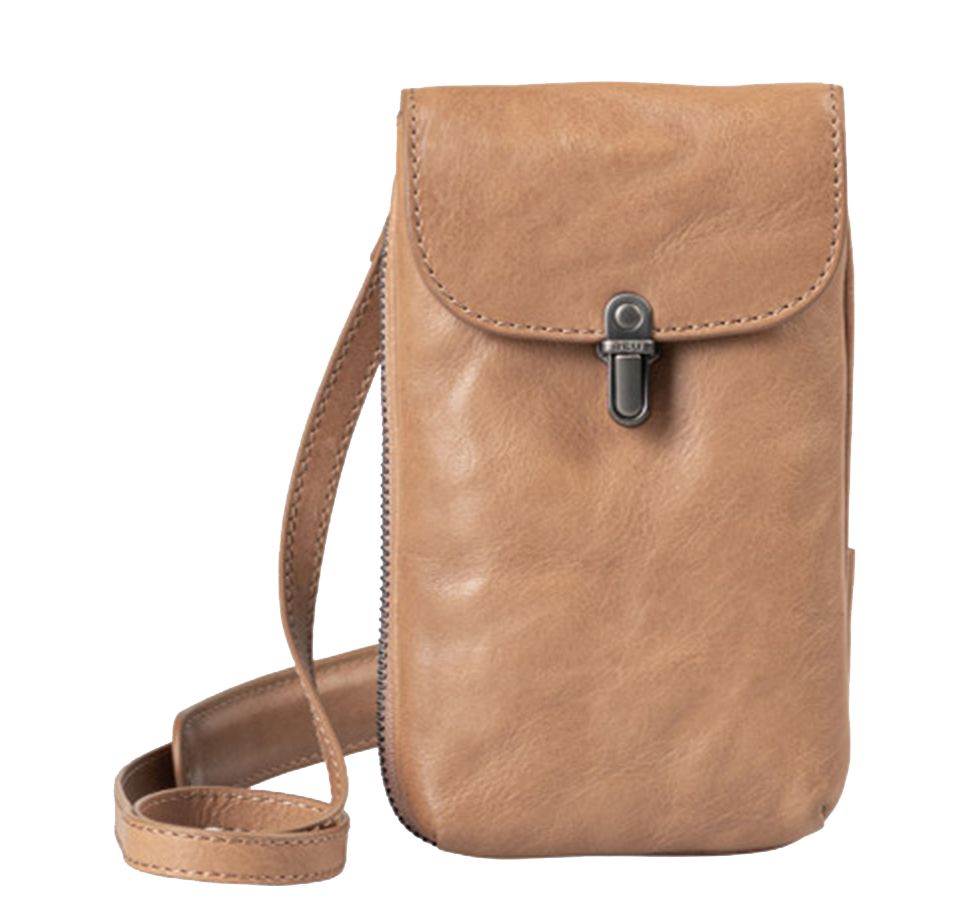 Aunts & Uncles Telefoontasjes bruin, geel en beige