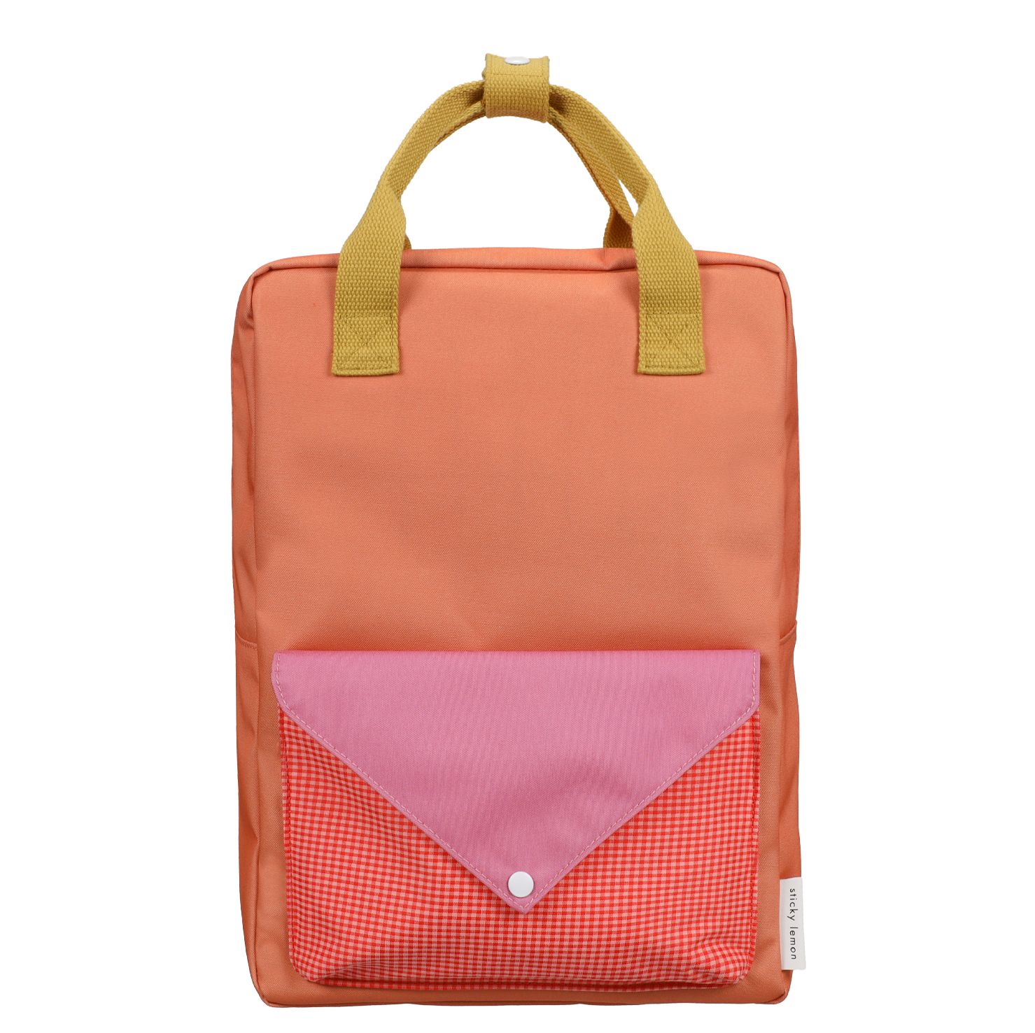 Sticky Lemon clutch geel en multicolor