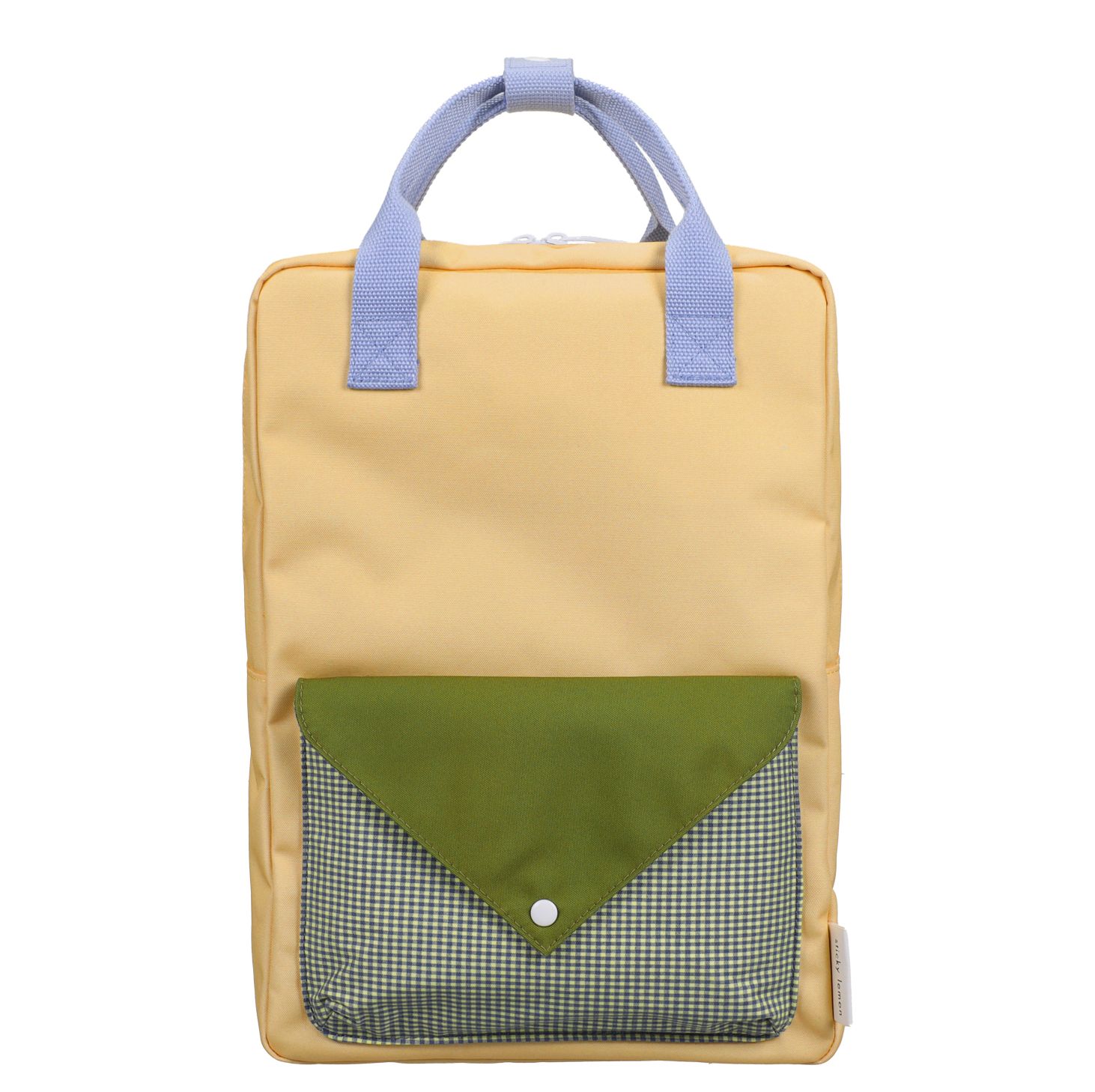 Sticky Lemon clutch beige, geel en multicolor