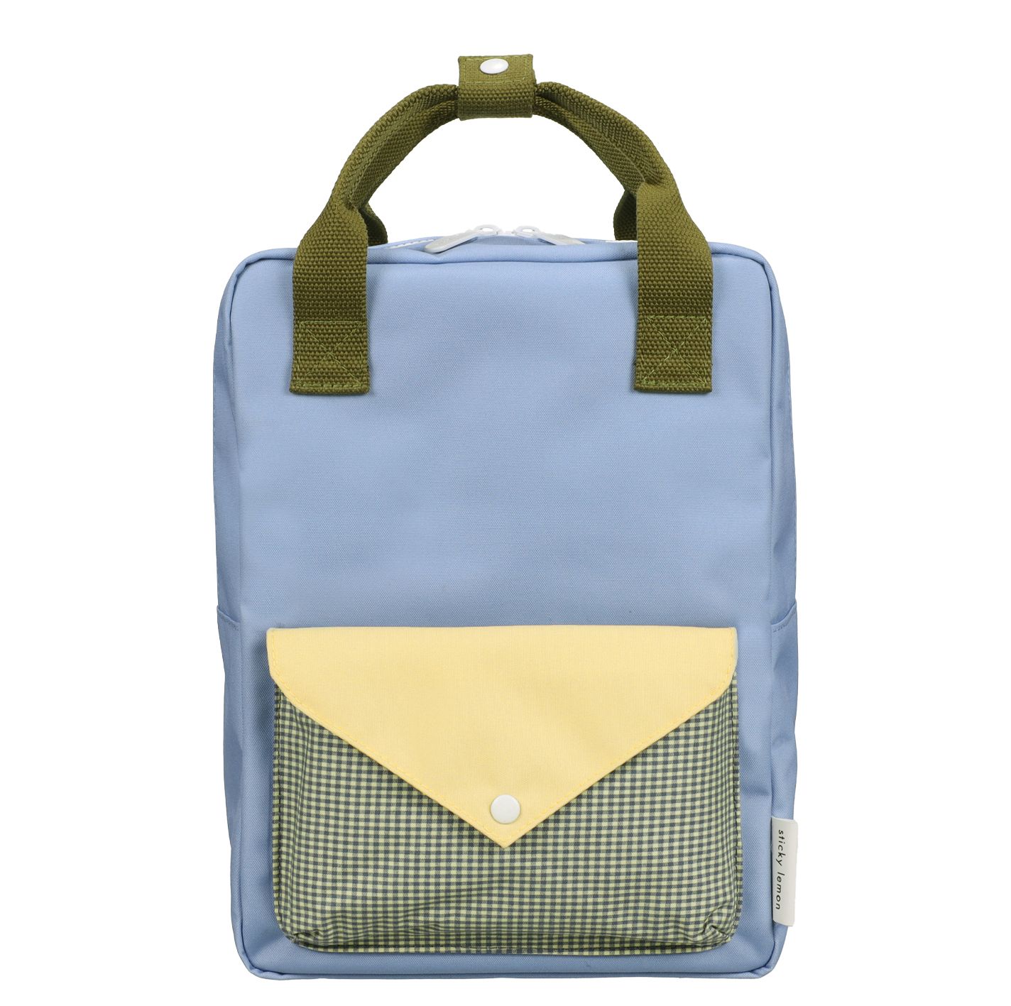 Sticky Lemon clutch blauw, geel en multicolor