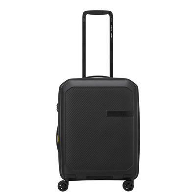 Delsey Anvers Handbagage Spinner 55 cm - Uitbreidbaar 34/39 liter - 55x35x22.5x25.5 cm - zwart