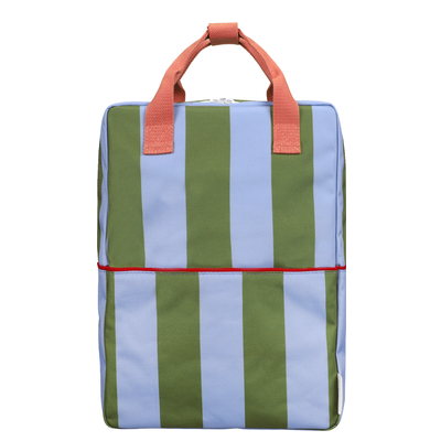 Sticky Lemon Lemon Tree Kinderrucksack - Streifen - Large tickling grass - cloud blue