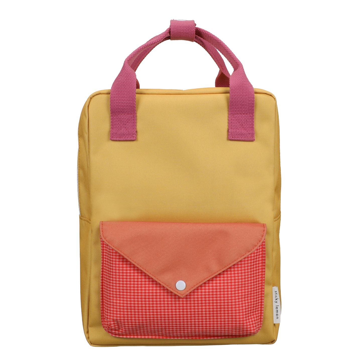 Sticky Lemon clutch geel en multicolor
