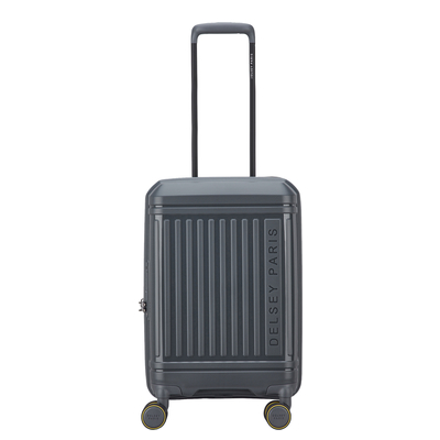 Delsey Lutece Handbagage Spinner 55 cm - Uitbreidbaar 34/37 liter - 55x35x23/25 cm - graphite