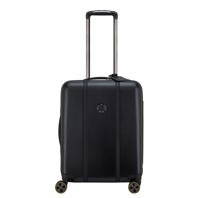 Delsey Cadence Handbagage Spinner 55 cm - Uitbreidbaar 35/40 liter - 55x40x20/23 cm - deep black