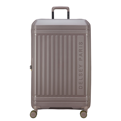 Delsey Lutece Spinner 81 cm - Erweiterbar 106/113 Liter - 80.5x49x32/34 cm - braun