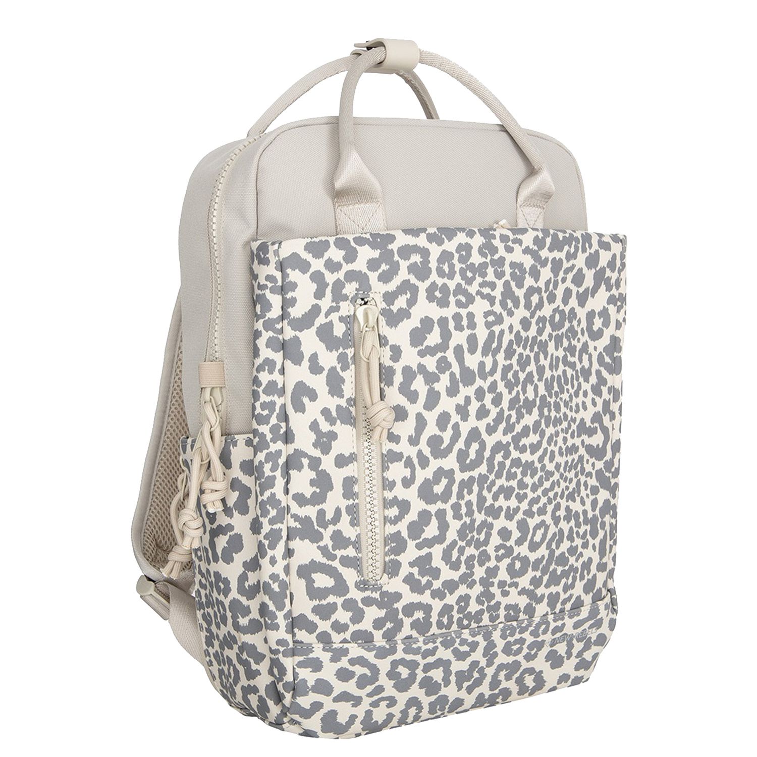 New Rebels Urban Leopard Laptop Rugzak - 13" laptopvak - beige