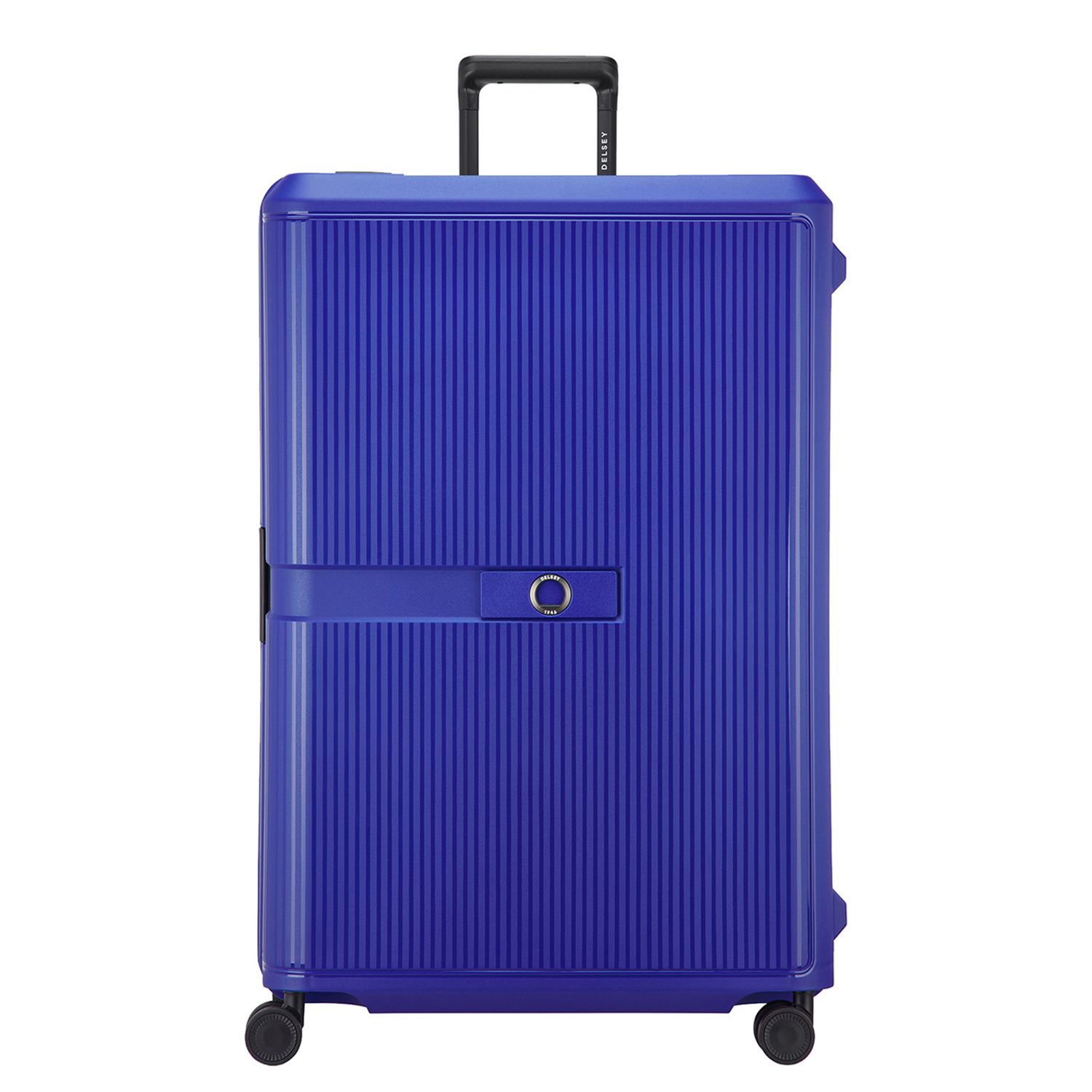 Delsey Vauban Spinner 82 cm - 153 liter - 82x55x34 cm - electric blue hardcase koffer lichtgewicht koffer