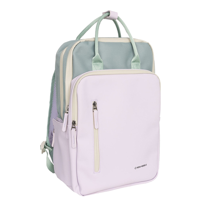 New Rebels Ferron Laptop Rucksack - 15,6" Laptopfach - lila