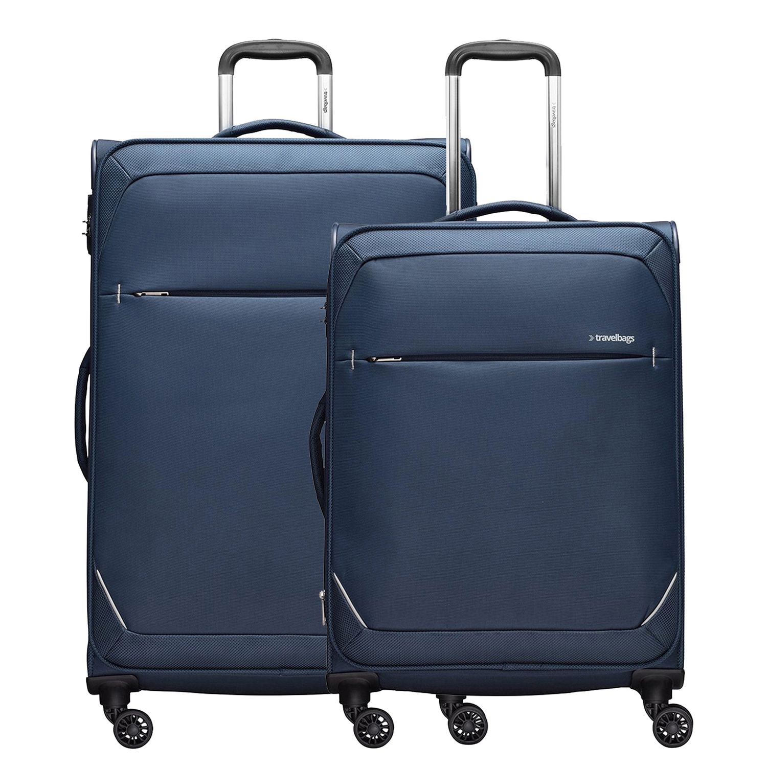 Travelbags Zachte Koffers blauw