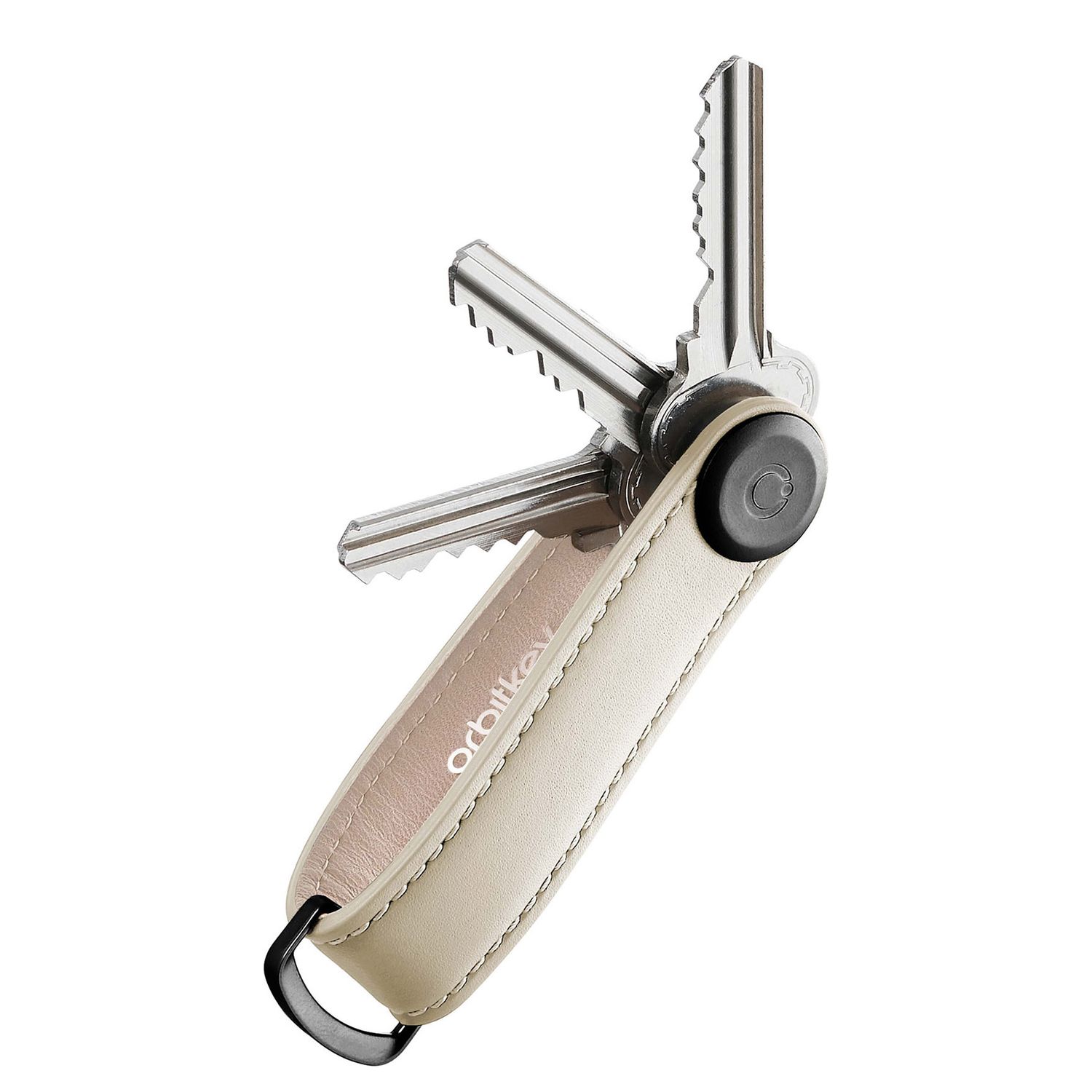 Orbitkey Sleutel Organizer zand Etui