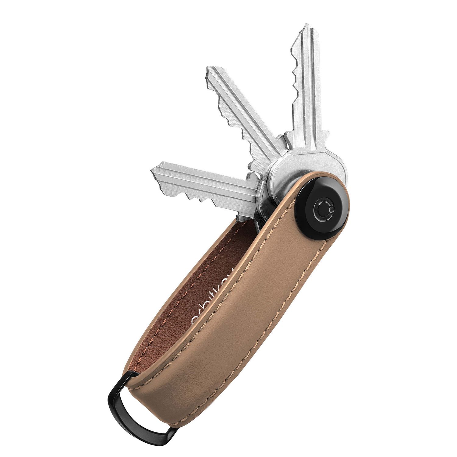 Orbitkey Sleutel Organizer mocha Etui