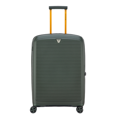 Roncato Arcade 4-Rollen Trolley 67 cm - Erweiterbar 78/92 Liter - 67x45x28/33 cm - verde militare